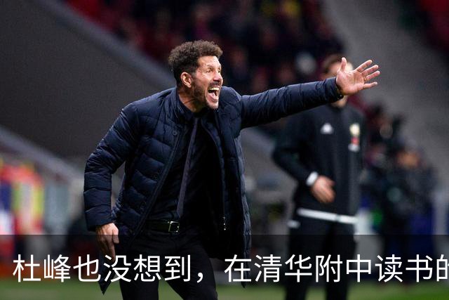 杜峰也没想到，在清华附中读书的儿子，如今15岁就开始为自己争光